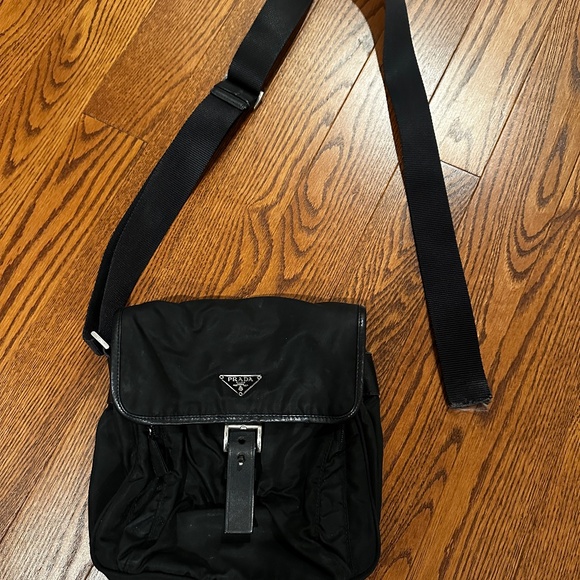 AUTHENTIC Prada black, nylon Vela Sport handbag - Picture 1 of 9